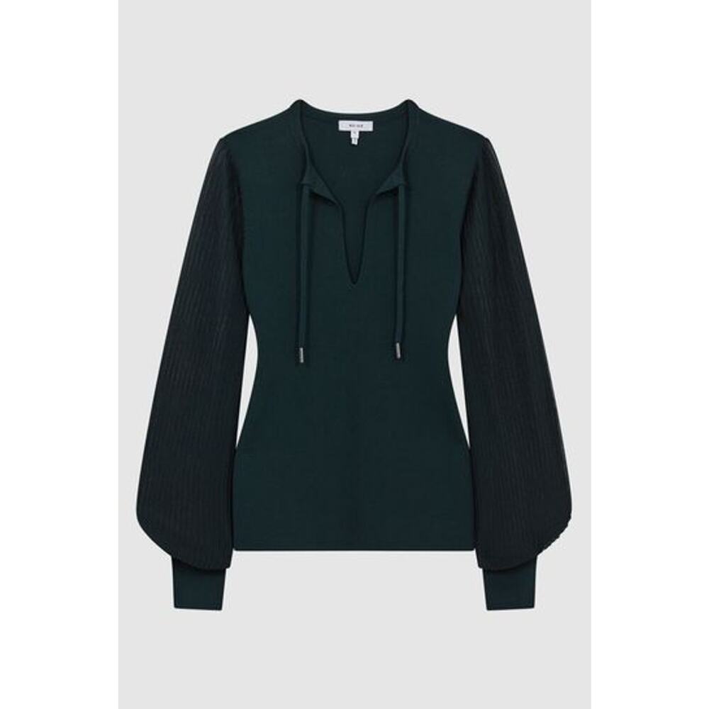 Reiss 'Jumper' Blue Long Sleeve Sweater Size XS
